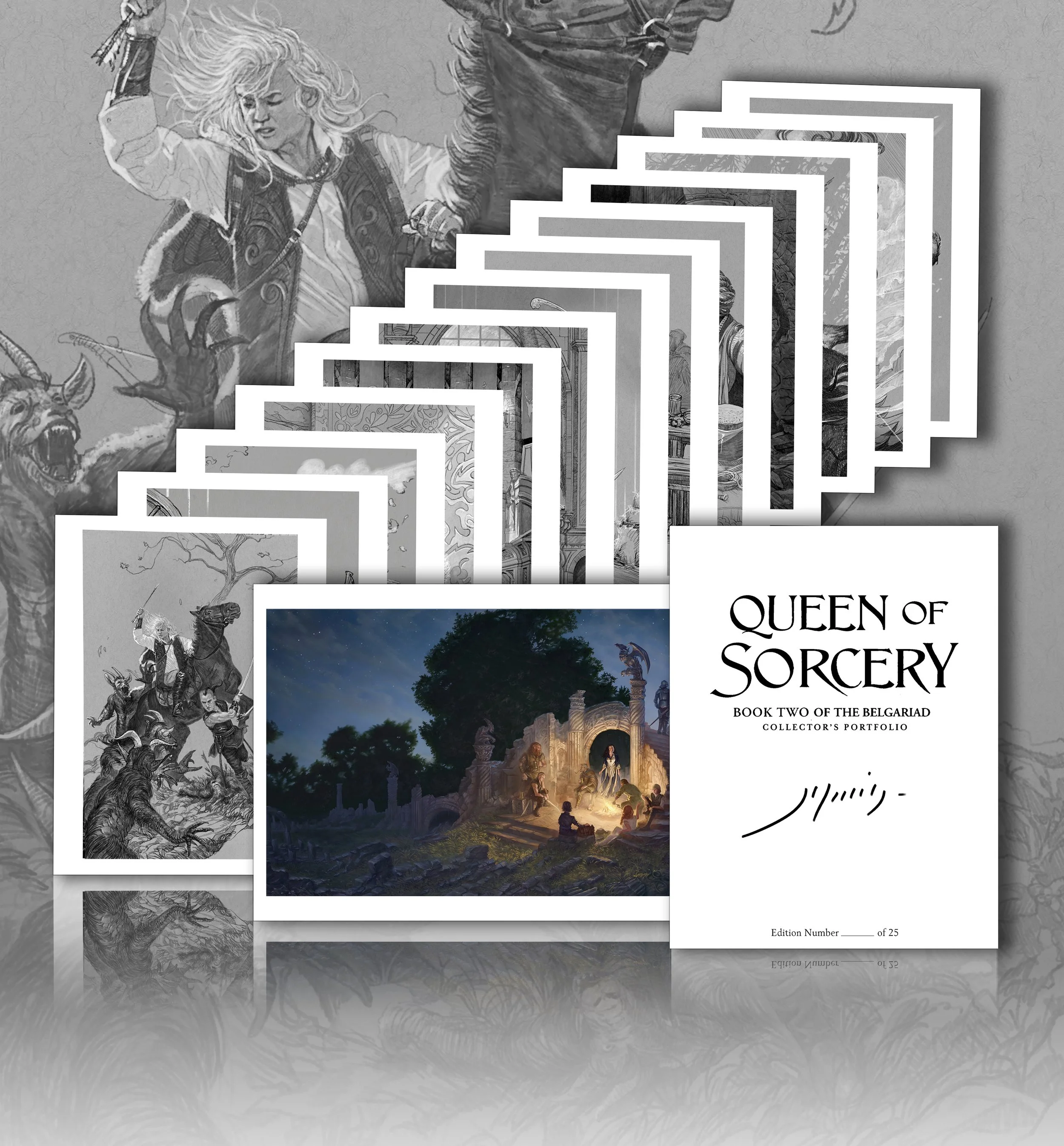 Queen of Sorcery — Allen Morris Illustration